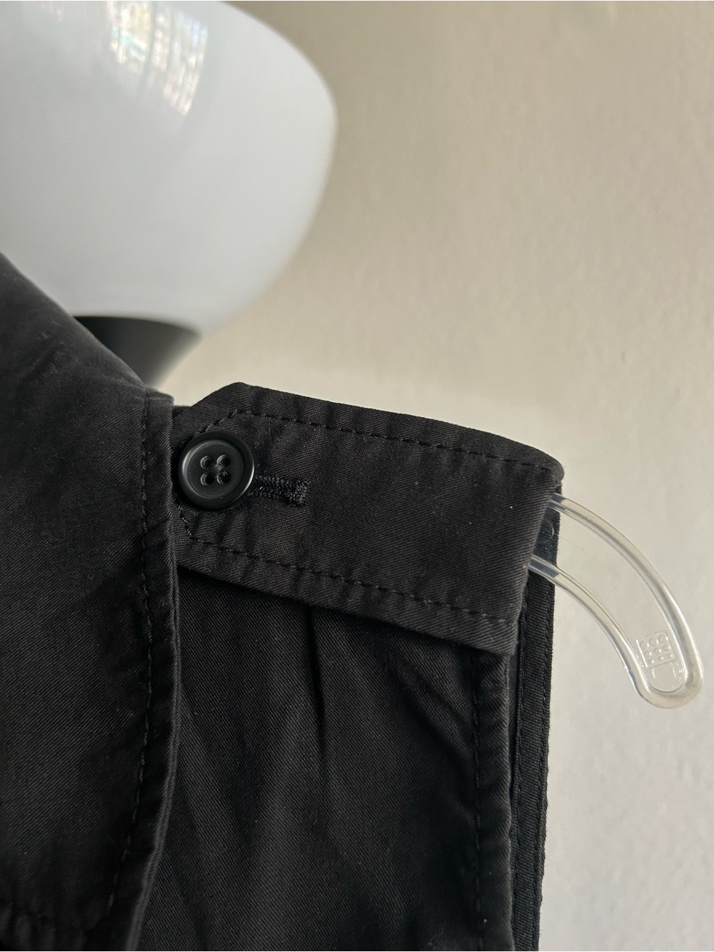 Banana Republic Black Collared Vest with Button Details - Picture 3 of 8